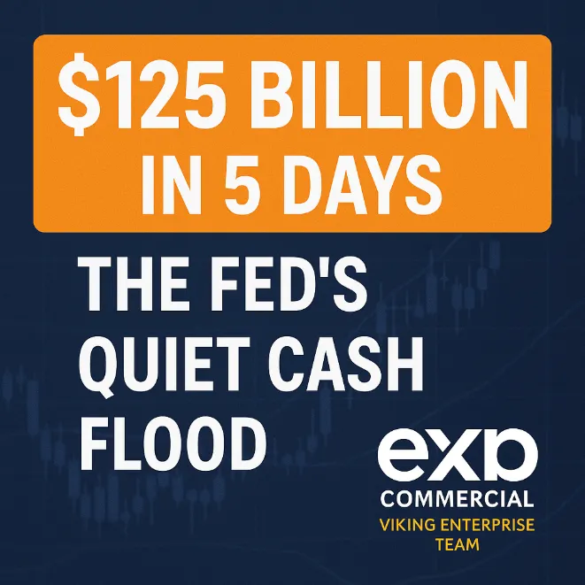 💵 $125 Billion Liquidity Surge: The Fed’s Quiet Move to Stabilize Banks ⚖️