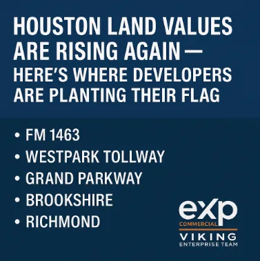 š āWhere Developers Are Buying Land in 2026 ā Houstonās Hottest Growth Corridors Revealed šā