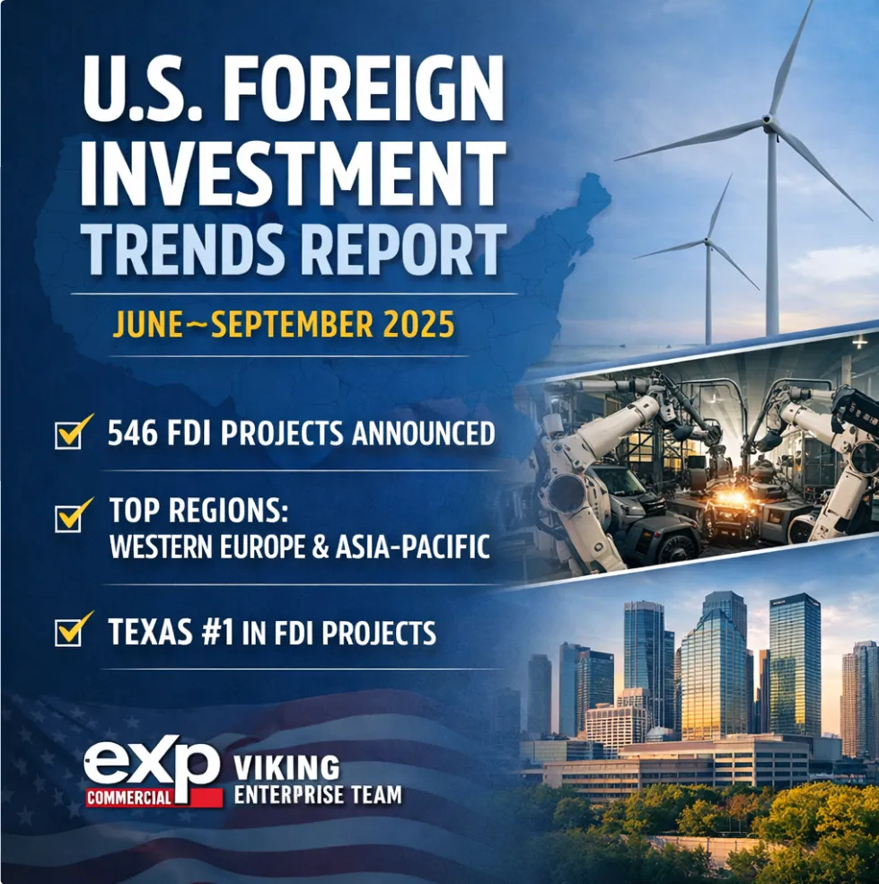 š Where Global Money Is Moving: US FDI Trends and CRE Implications (Mid-2025 Report) šļø