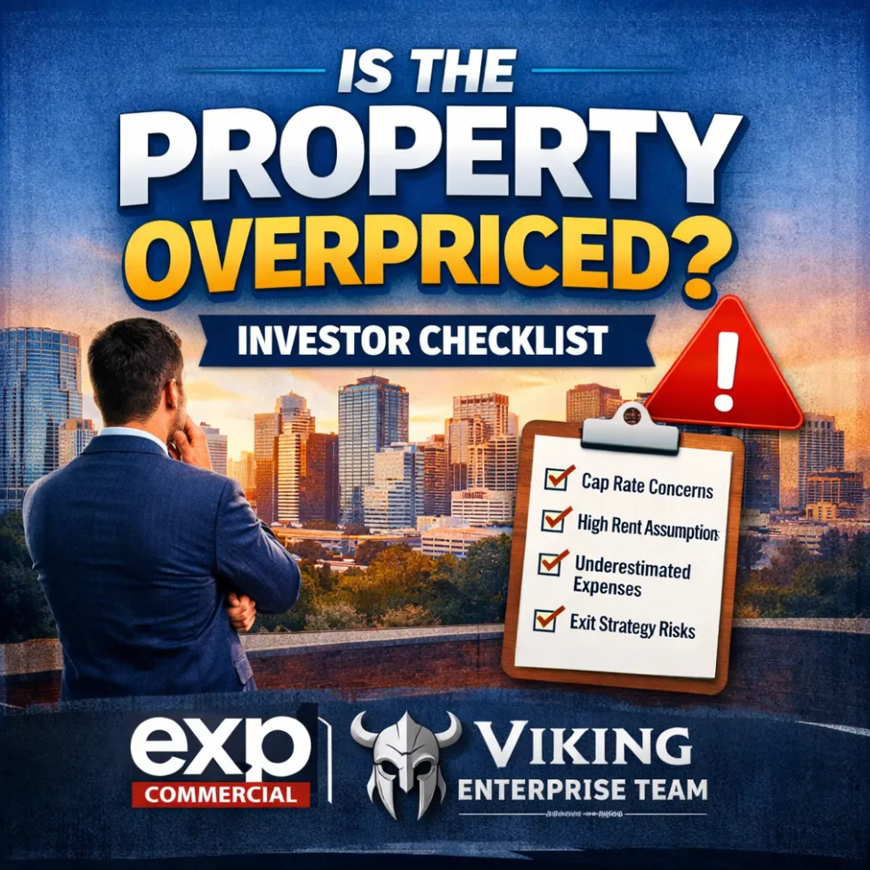 💰 Is This Deal Too Expensive? An Investor’s Checklist to Spot Overpriced CRE 🚨