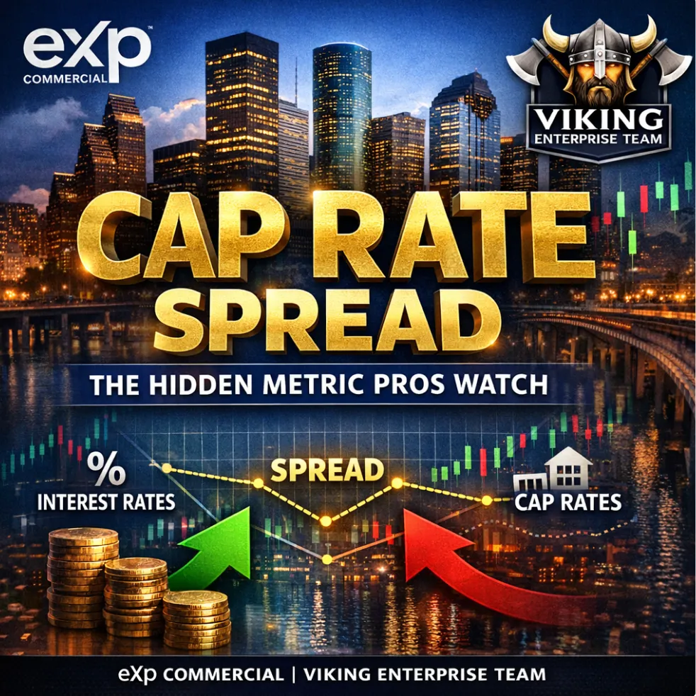 🏢 Cap Rate Spread vs Interest Rates: The Signal Pros Follow in Commercial Real Estate 🔍