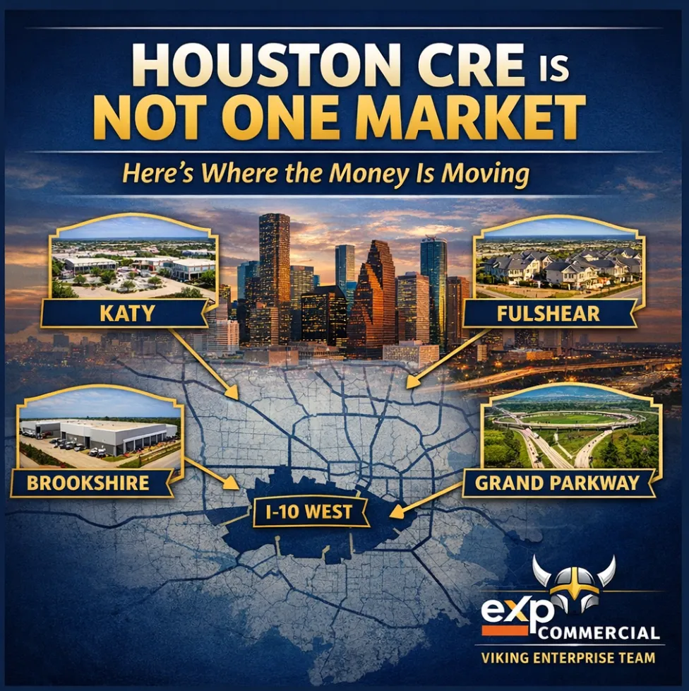 🚧 Not All of Houston Is Equal: The CRE Micro-Markets Winning Capital in 2026 📈