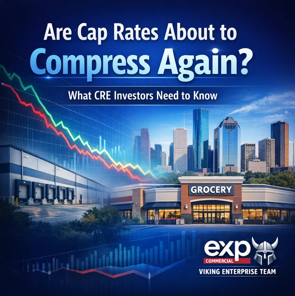 š¢ Cap Rate Compression Is Coming BackāBut Not Everywhere š