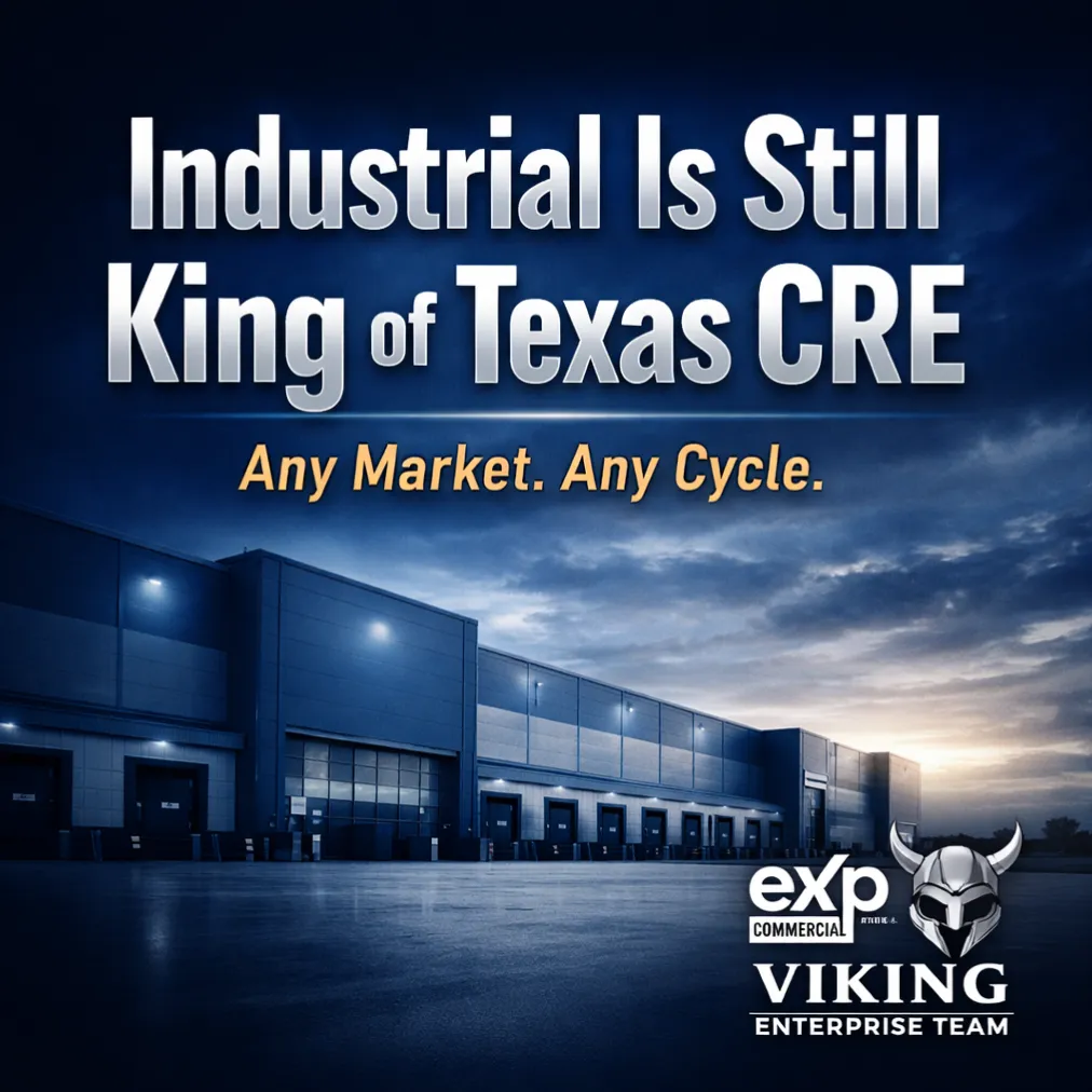 🔥 Texas Industrial CRE: Why Warehouses Keep Winning in Every Cycle 🏗️
