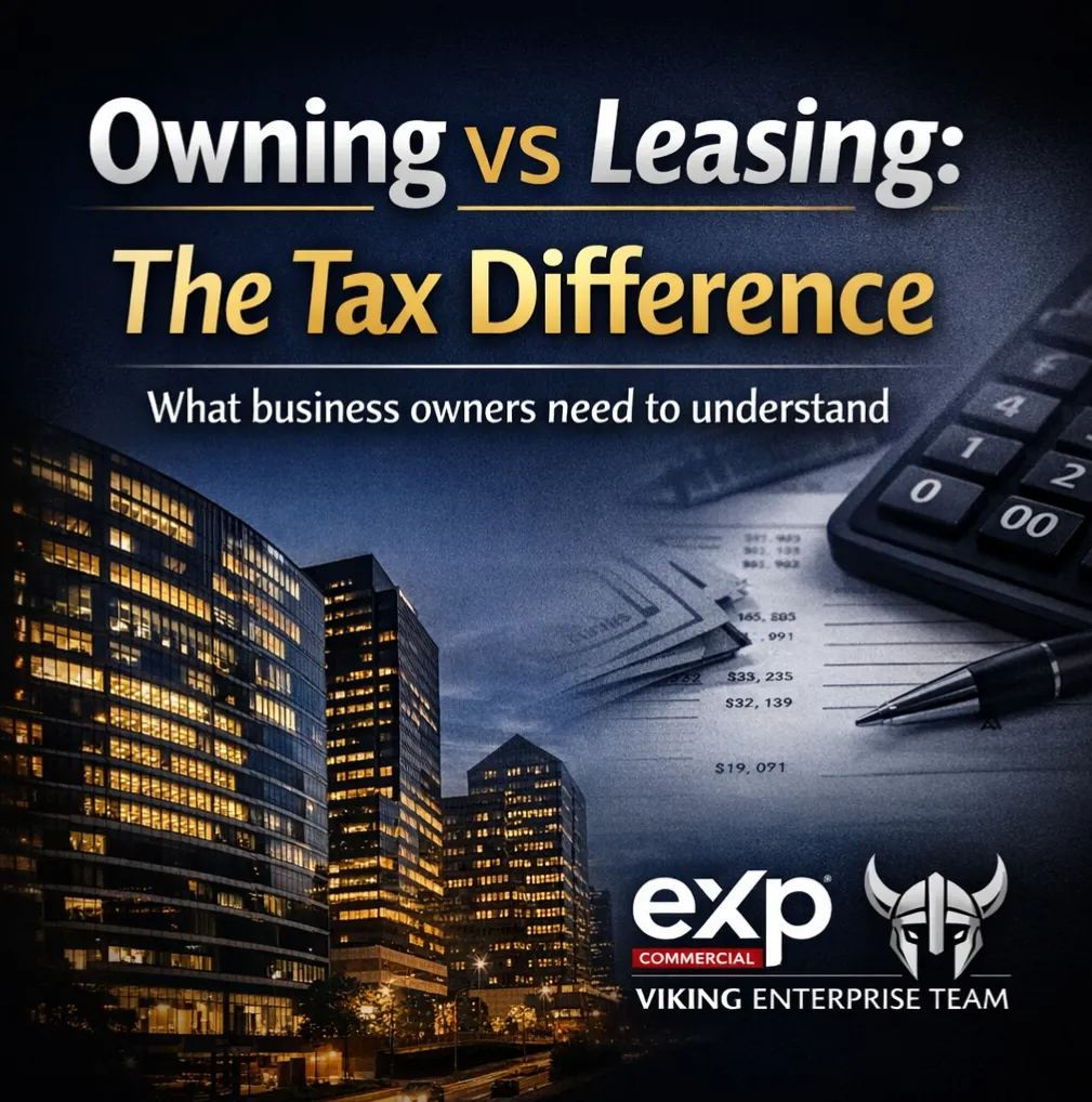 🏢 Owning vs Leasing Commercial Real Estate: The Tax Advantages Explained 💰