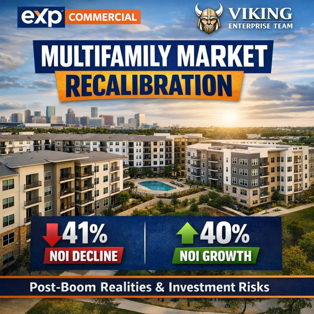 📉 Multifamily Market Recalibration: Why Cash Flow Now Matters More Than Growth 🏢