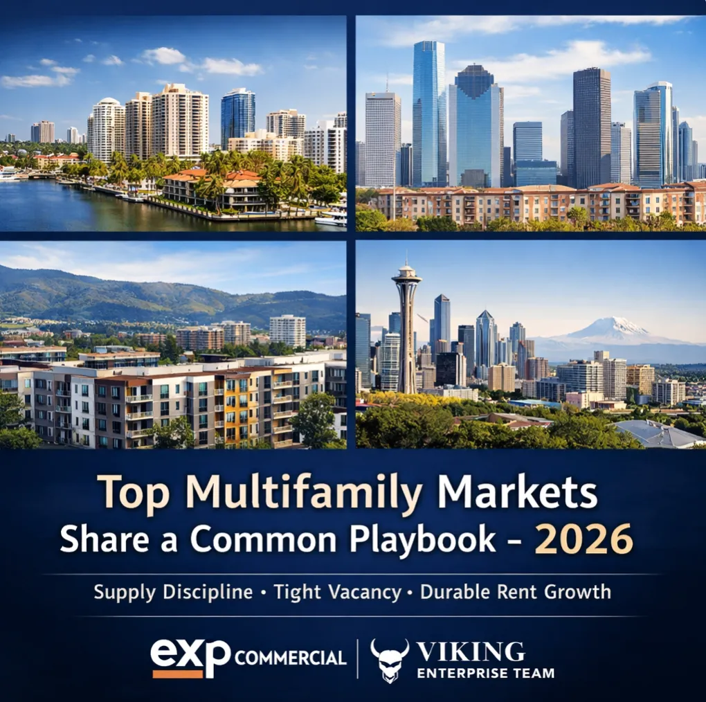 🔥🏘️ Why the Best U.S. Multifamily Markets Are Winning in 2026 🏘️🔥