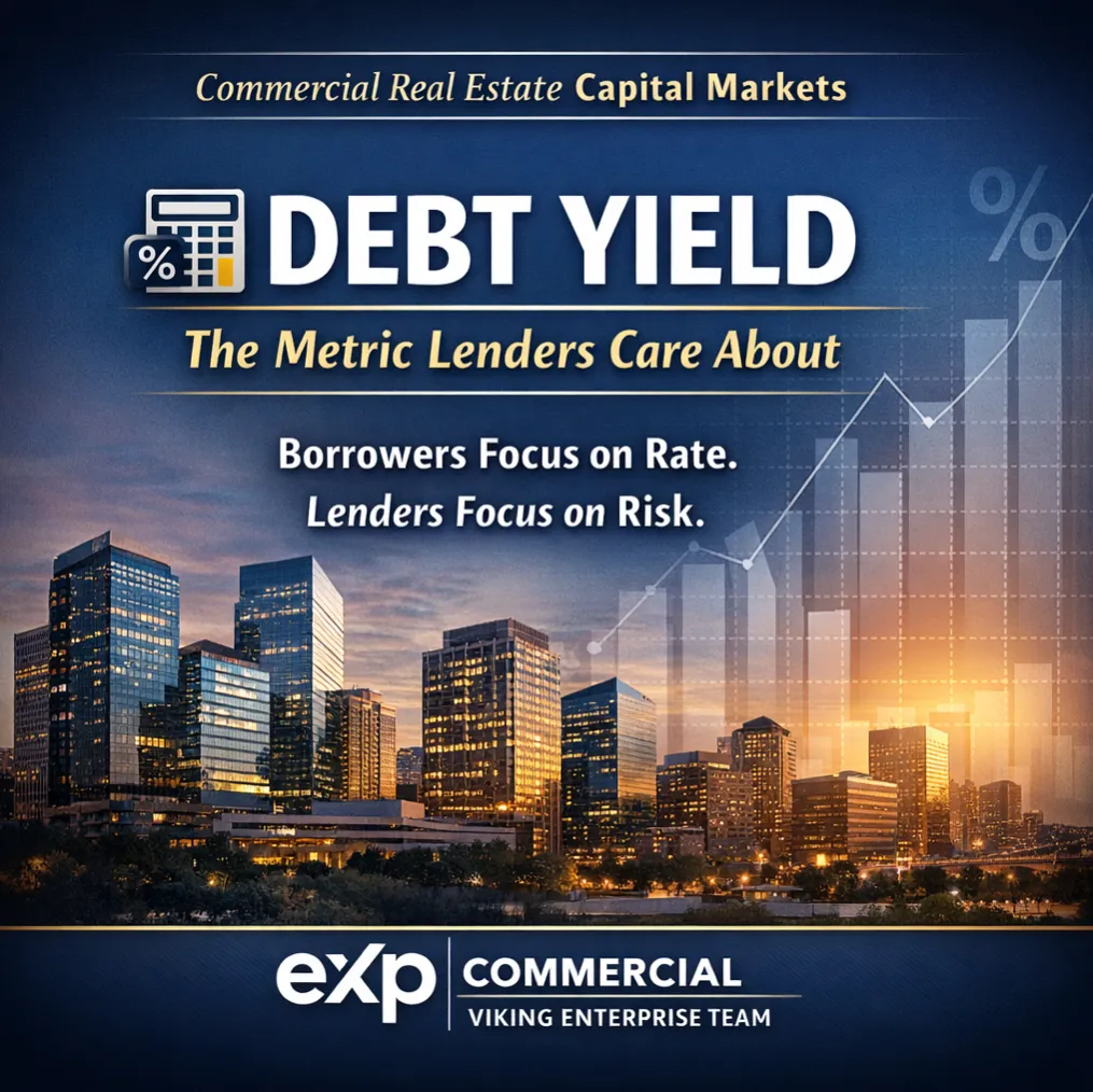 🏦 Debt Yield Explained: The #1 Metric Commercial Lenders Use to Price Risk 📊