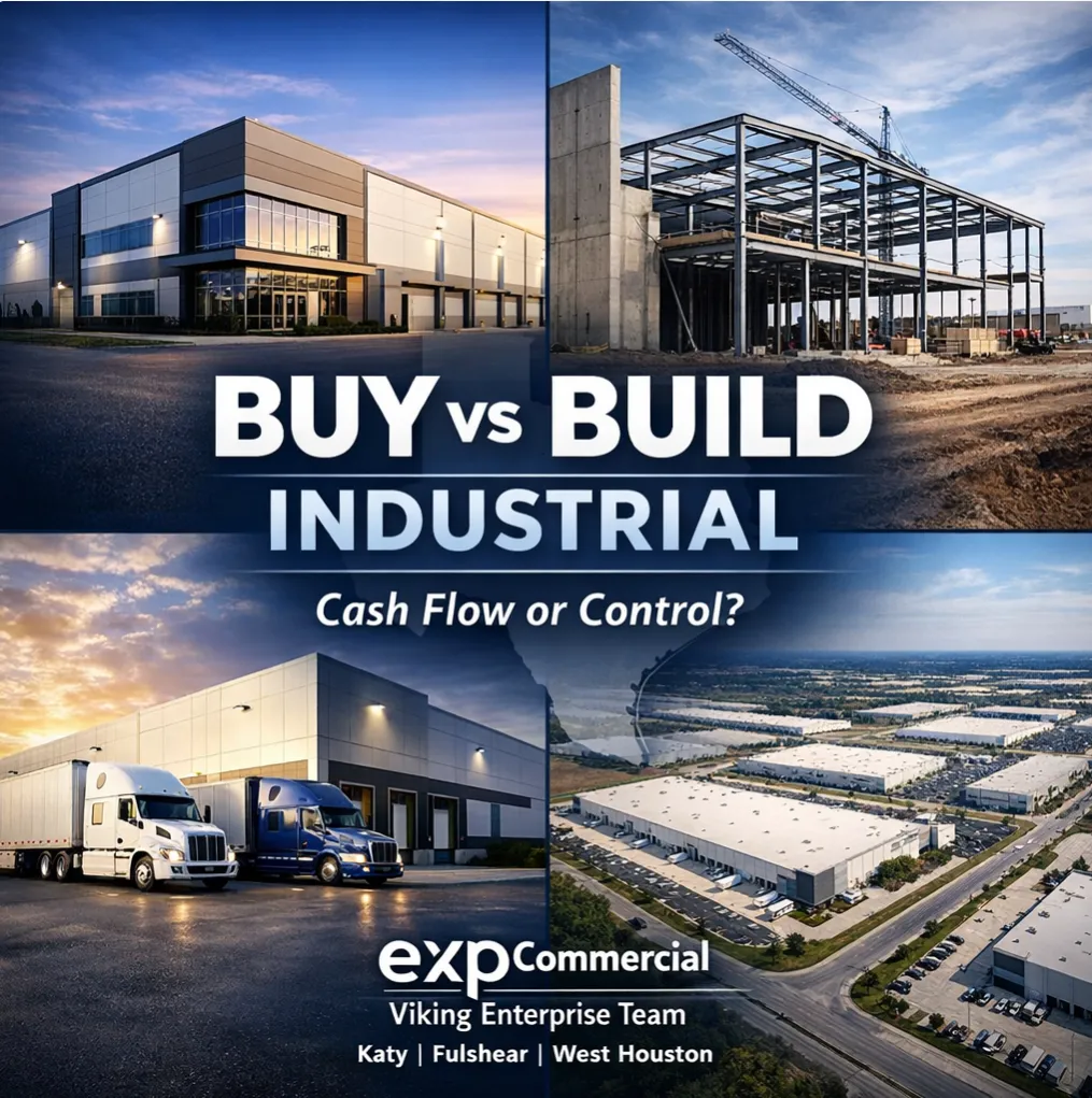 🏗️ Buy vs Build Industrial: Which Strategy Wins in Houston CRE? 🏭
