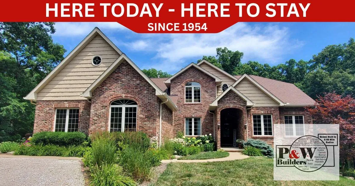 Home Builders Washington IL | Custom Homes by P&W Builders