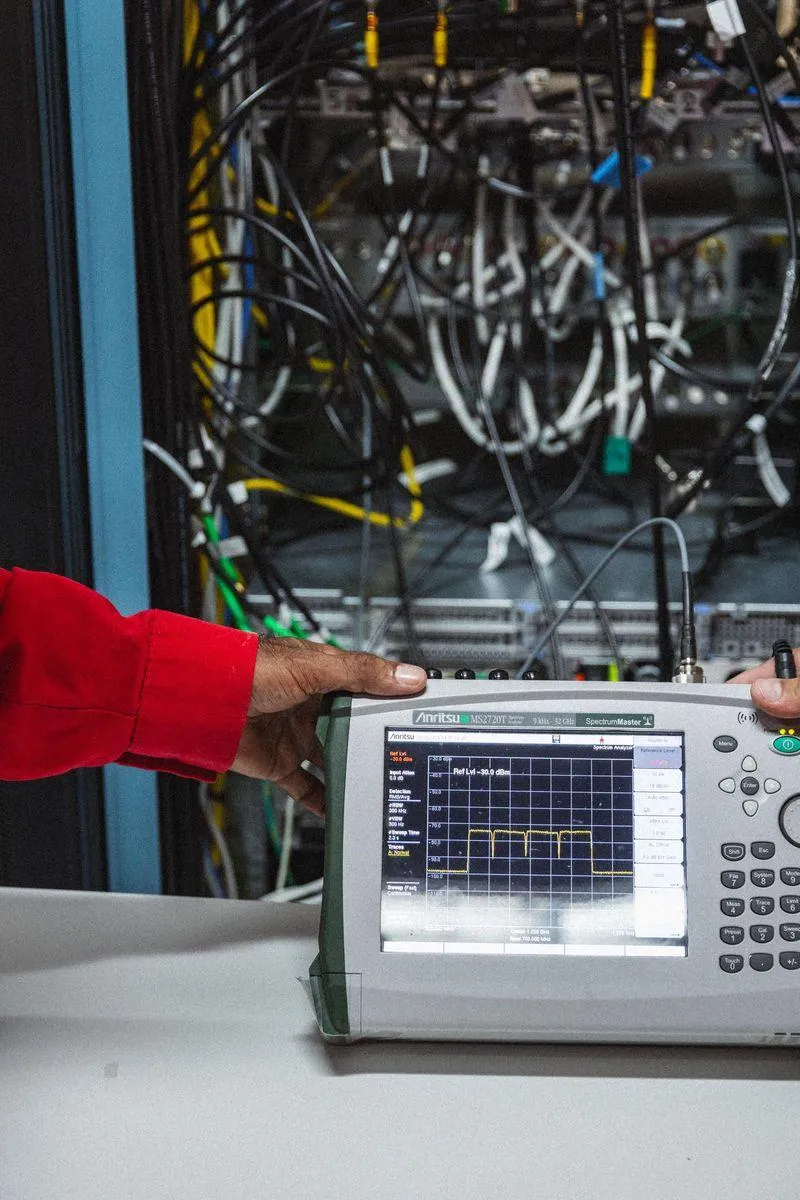 ATEX Services engineers analyzing technical plans and system designs for architecture and infrastructure projects in Texas and Colorado