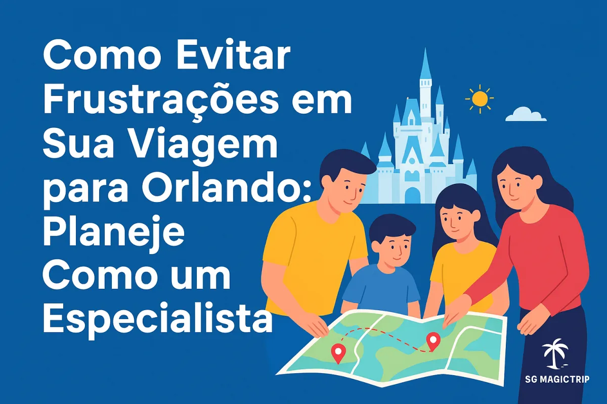 Como Evitar Frustrações em Orlando: Planeje Como um Especialista | SG Magic Trip