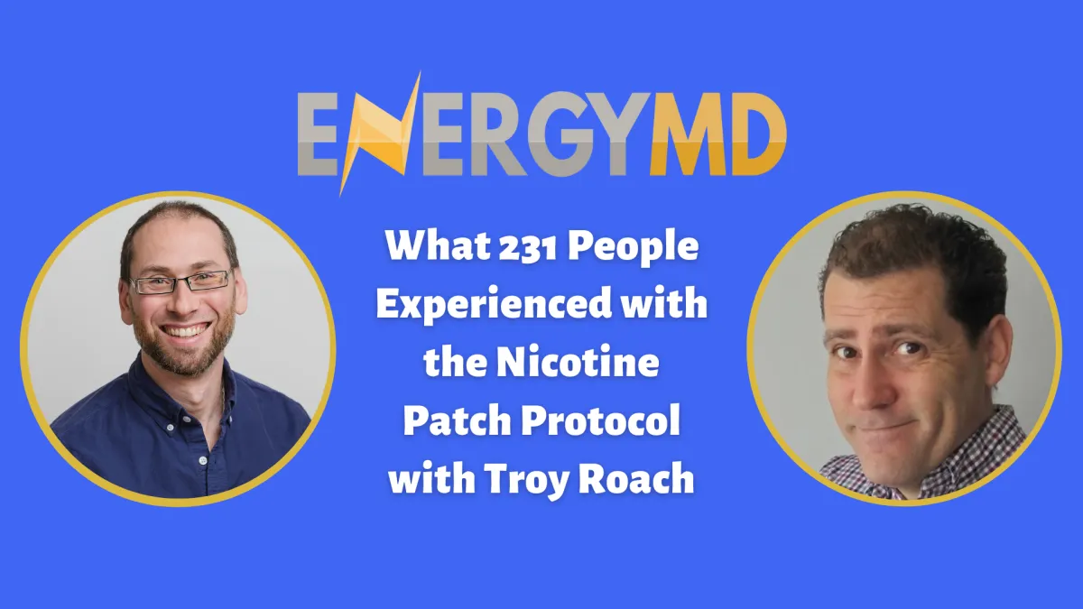 Evan H. Hirsch, MD interviews Troy Roach about nicotine patch use for Long COVID and the science behind its benefits, detox reactions, and recovery outcomes.