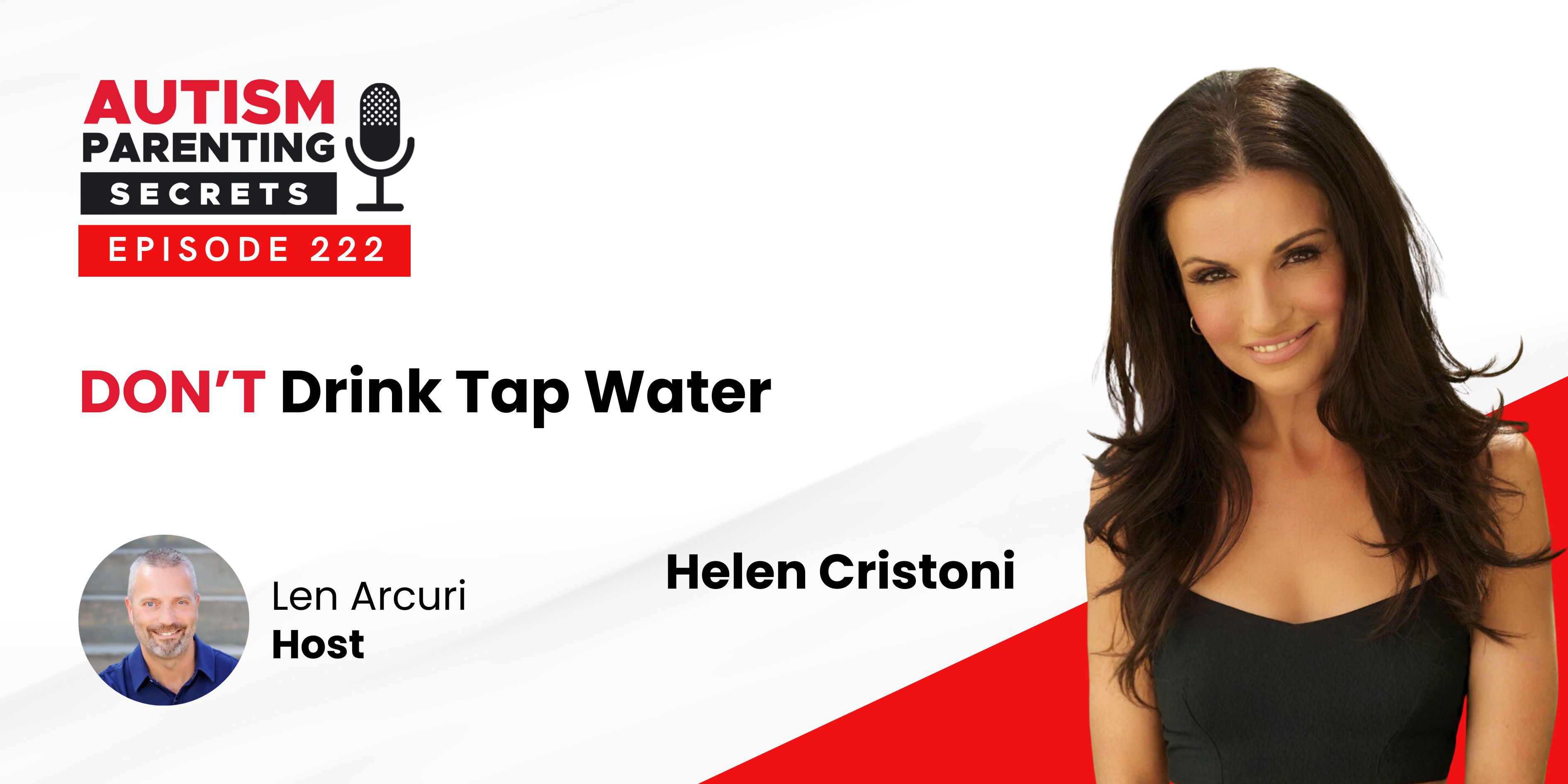 DON’T Drink Tap Water