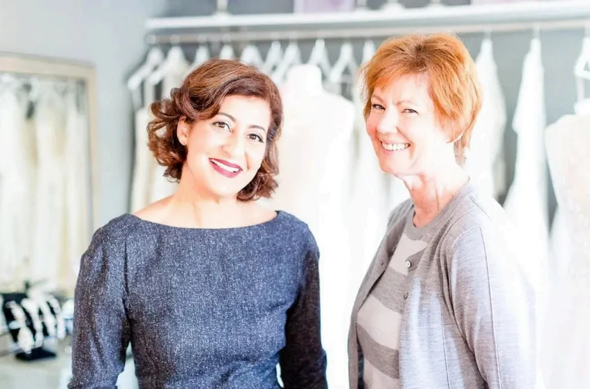 Saida & Chantal - the owners of Nouvelle Vogue