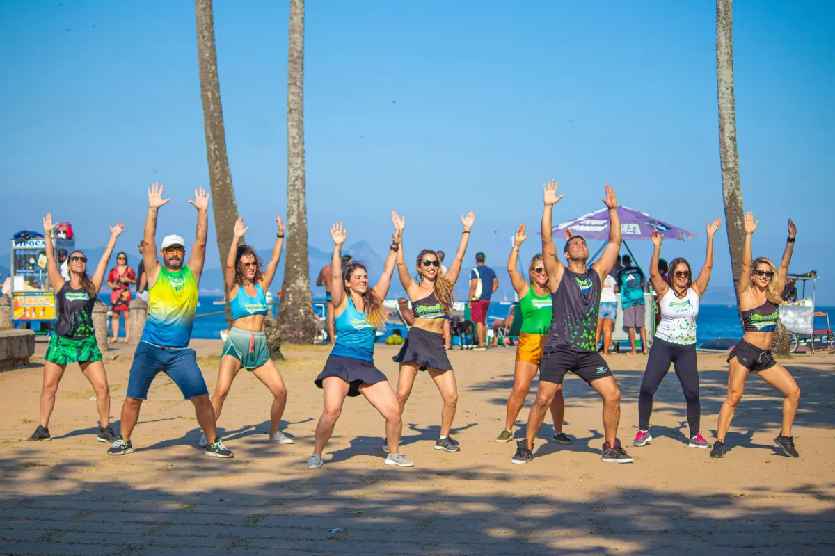 dance, dance fitness instructor, dancing, Brazil, beach