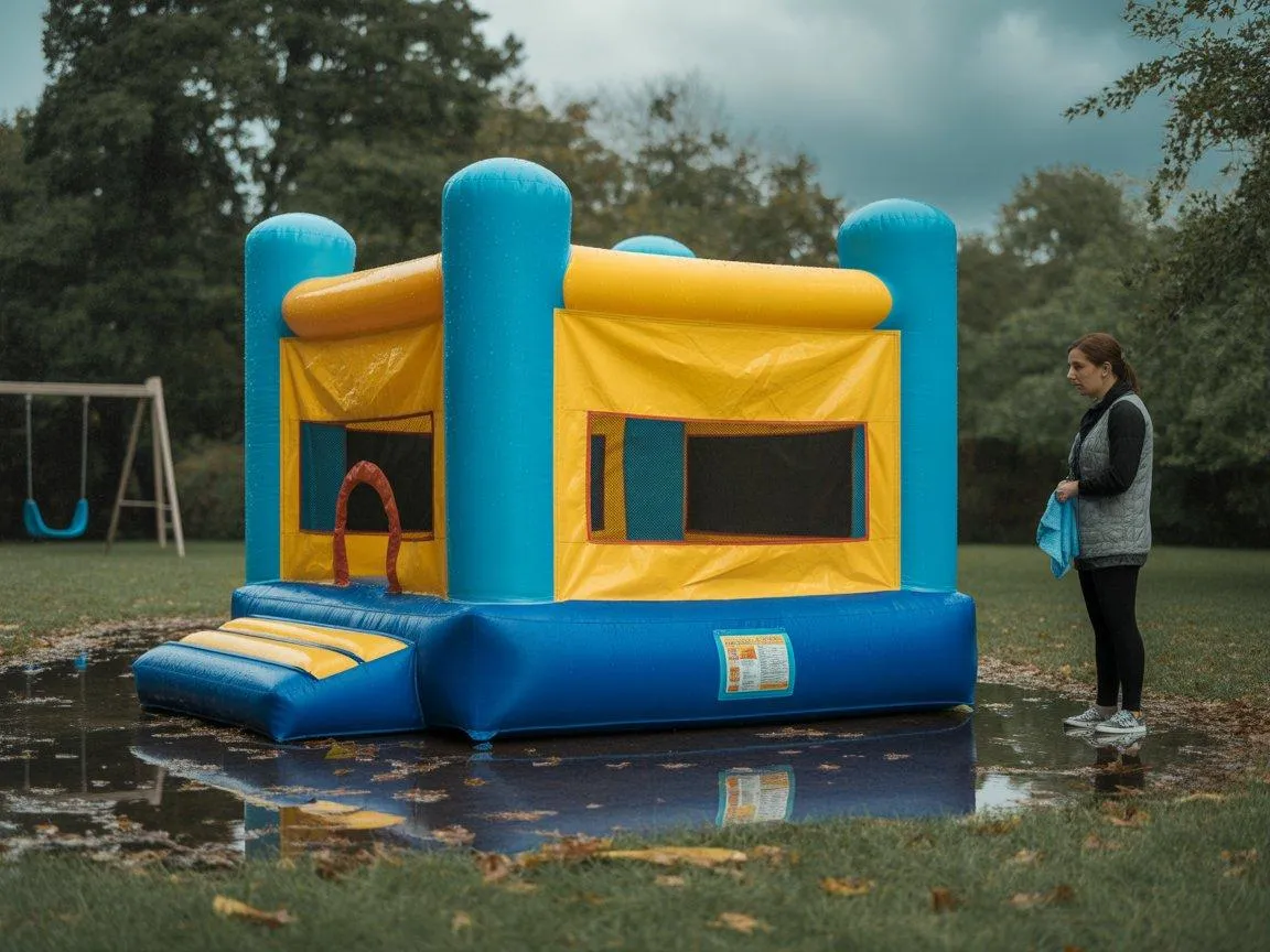 What Happens if a Bounce House Gets Wet?