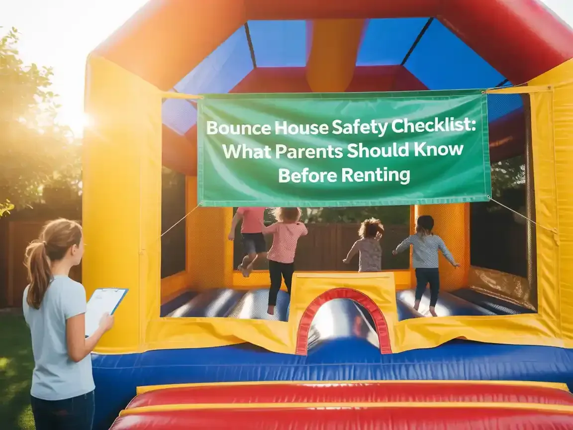 Bounce House Safety Checklist: What Parents Should Know Before Renting