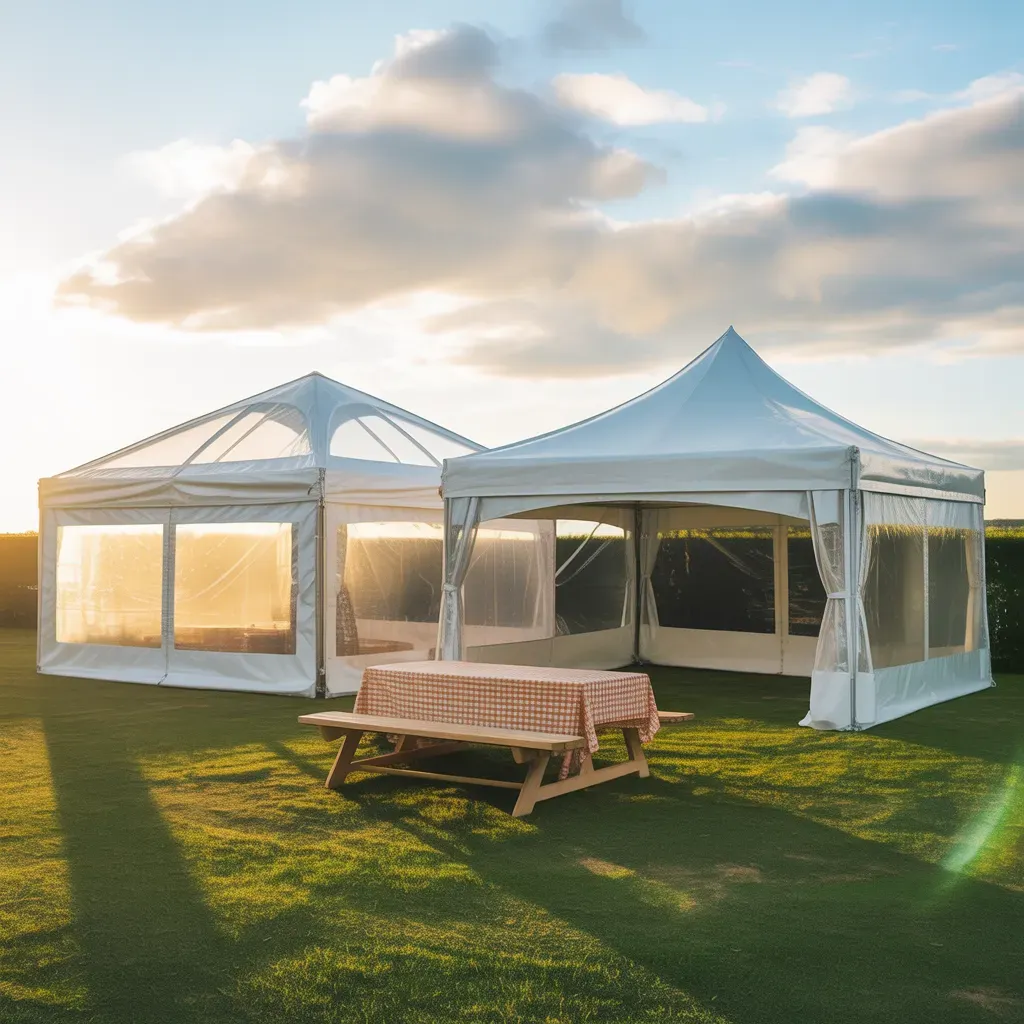 Clear Top vs. White Top Tents: Which One Should You Choose?