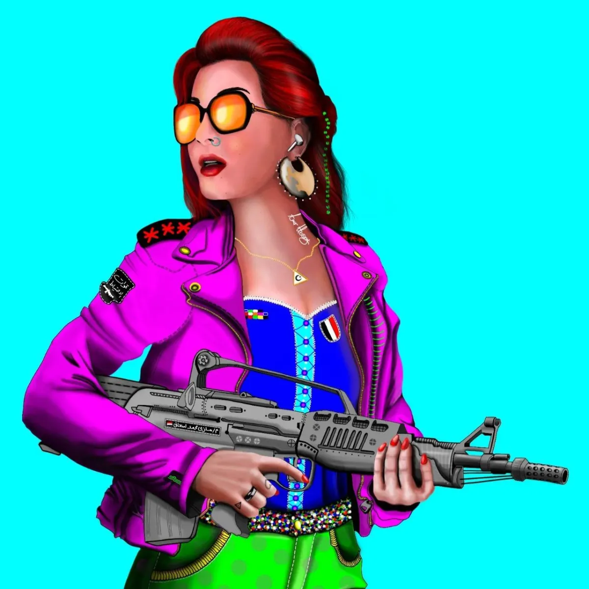 Mazzy In Army-D