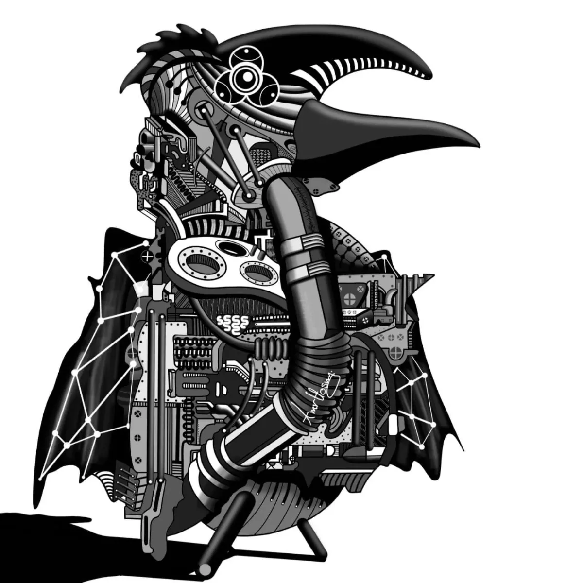 Mmechanical Parrot - Digital