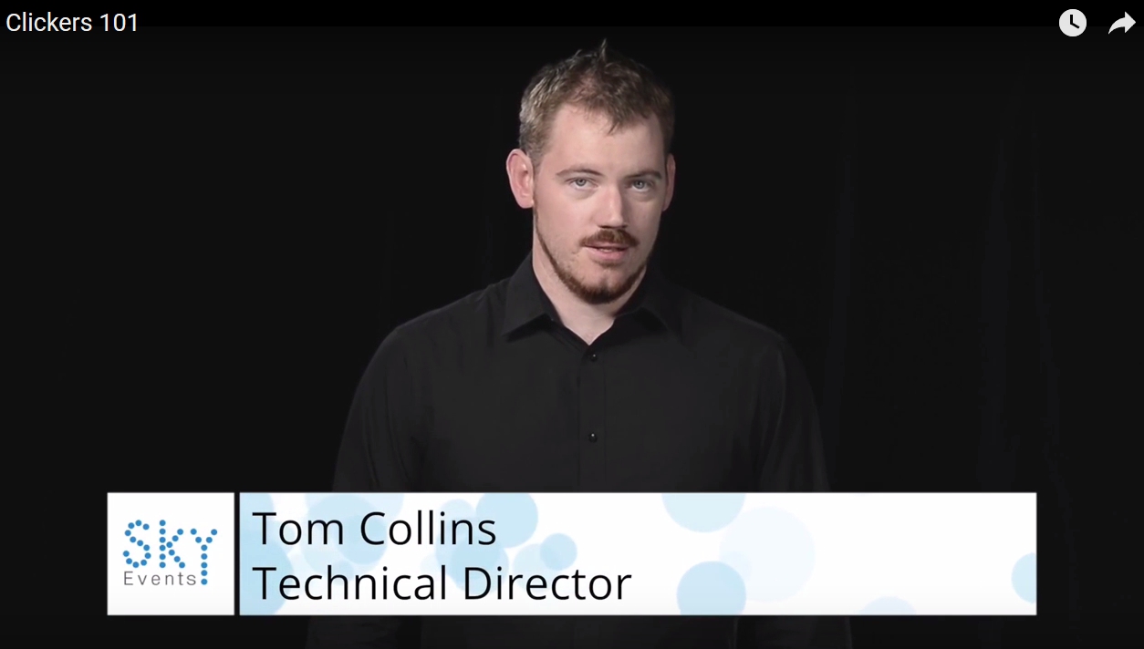 Tom from Smooth AV Explains how to use a Clicker