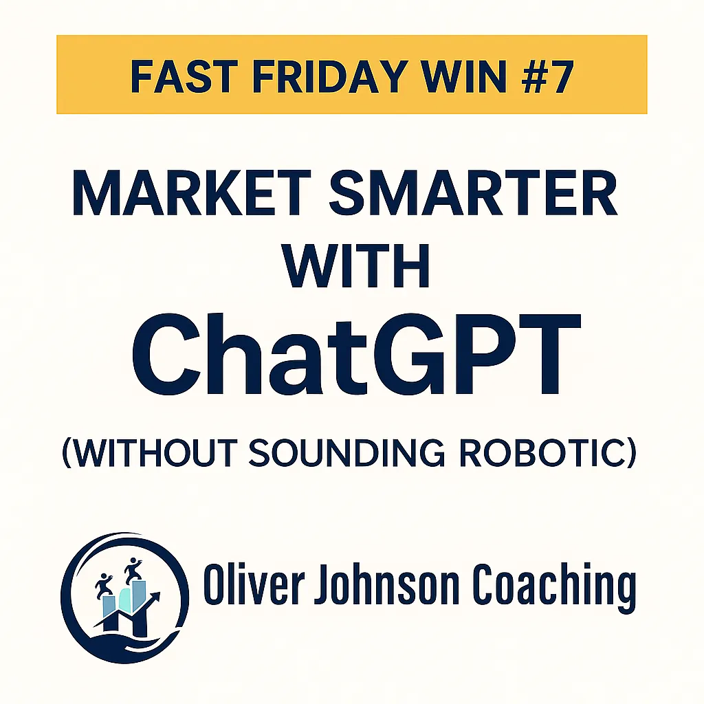 Fast Friday Win #7: Human-Looking AI – Market Smarter with ChatGPT