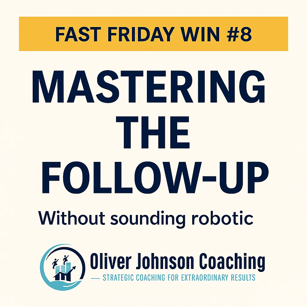 Master the Sales Follow-Up