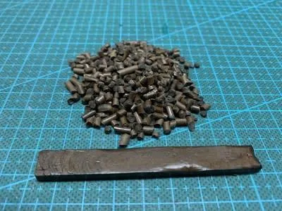 100% natural biomass thermoplastic resin material made by dissolving wood and cedar powder itself