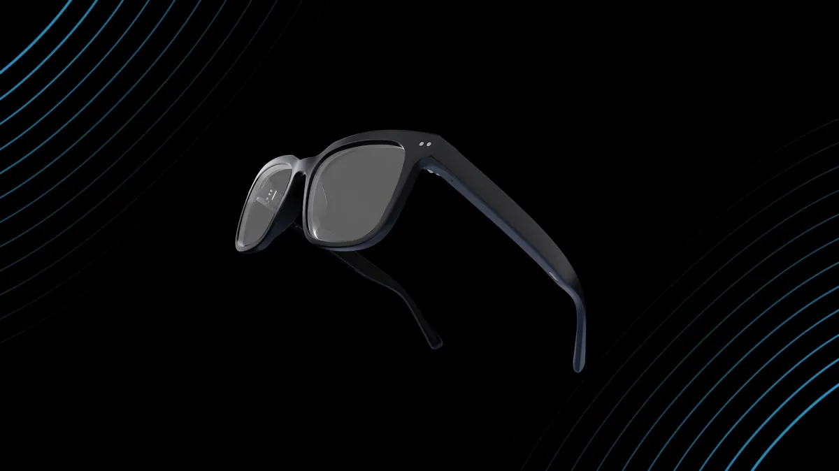 Bild der Nuance Audio Brille von Luxottica.