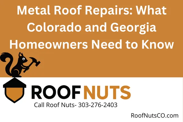Discover when and how to repair your metal roof. Learn key signs of damage, common repair methods, and when full replacement is necessary. Serving Colorado & Georgia.