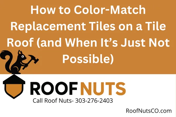 How to Color-Match Replacement Tiles on a Tile Roof (and When It’s Just Not Possible)