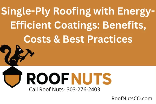 Single-Ply Roofing with Energy-Efficient Coatings: Benefits, Costs & Best Practices