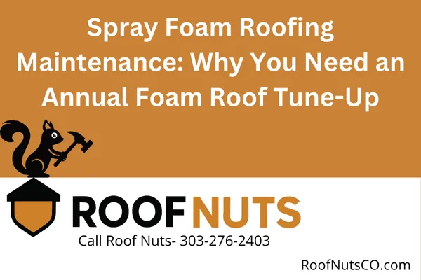 Keep your spray foam roof leak-free and energy-efficient with an annual foam roof tune-up. Learn what’s included and why Colorado property owners trust this key maintenance step.