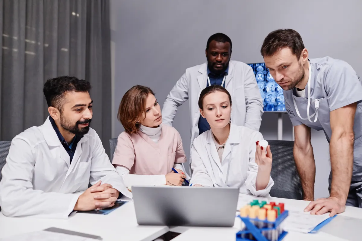 nurses and doctors