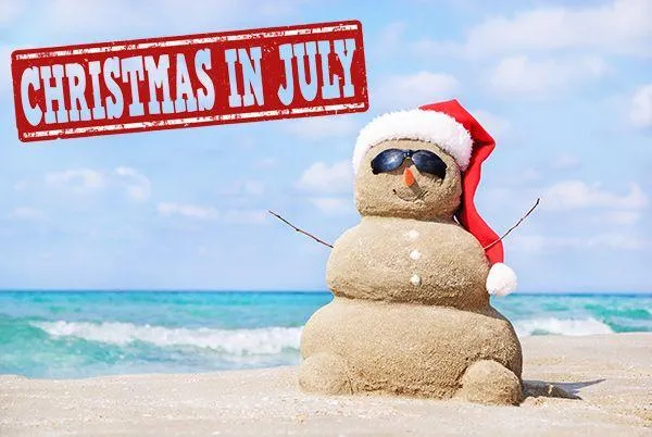 Created by Butterstreet 21, for a marketing campaign for Christmas in July.