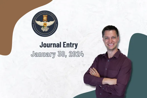 January 30, 2024:  The True Value of Time: Creating Content and Setting Goals