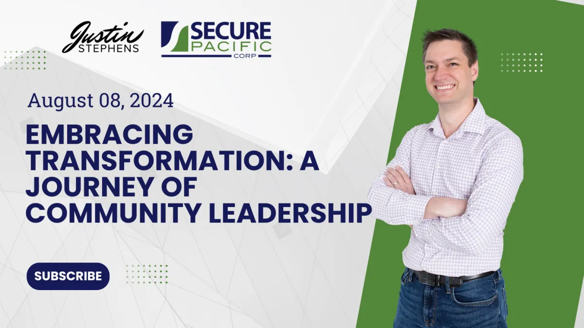 August 08, 2024 - Embracing Transformation: A Journey of Community Leadership