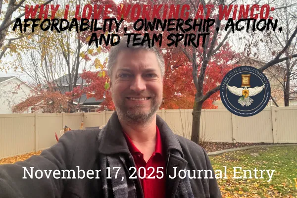 Why I love working at Winco