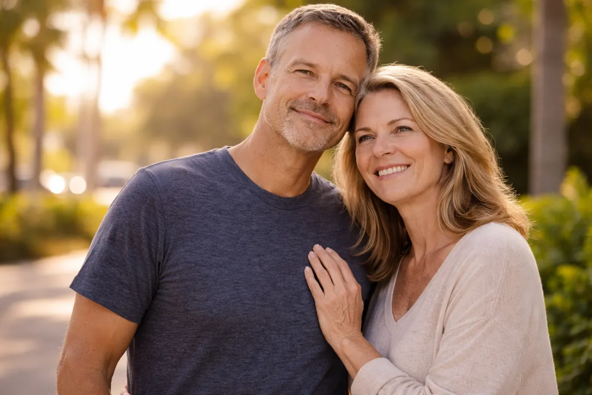 active adults enjoying their renewed longevity in south florida