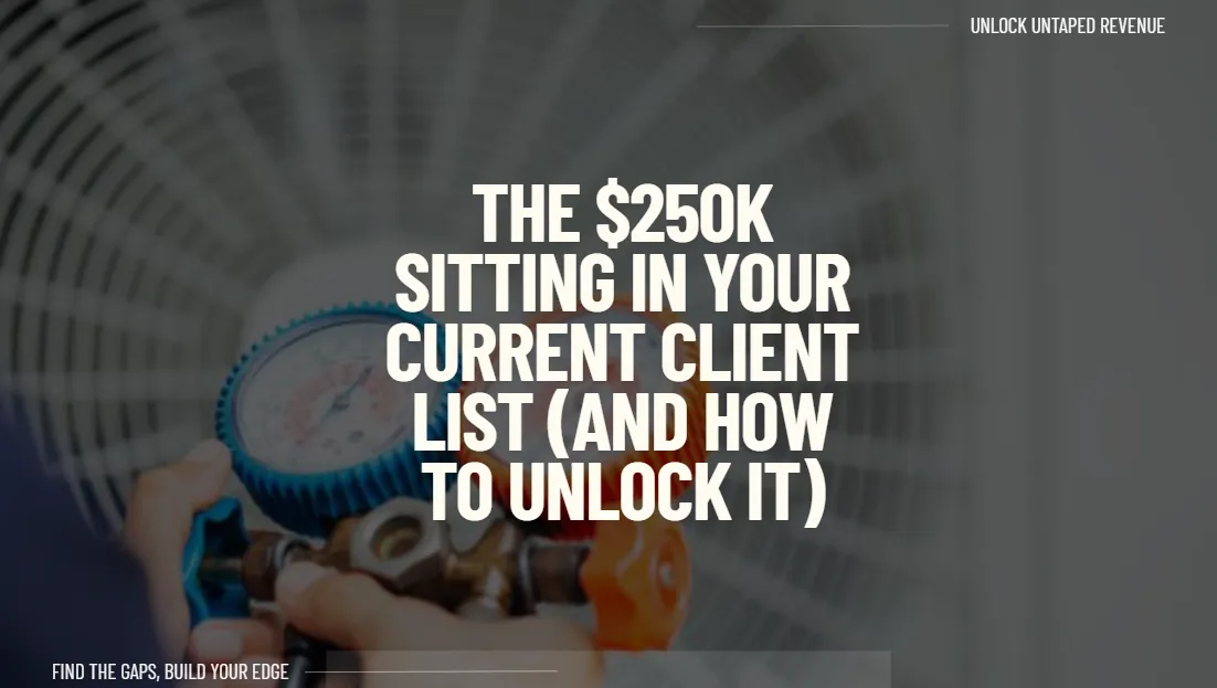 Business owner unlocking revenue from existing customer list through retention and upsell automation tools