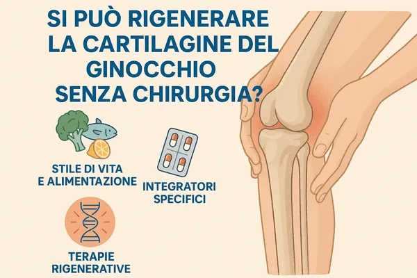 Si può rigenerare la cartilagine del ginocchio senza chirurgia?