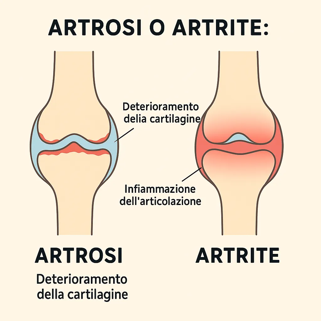 ARTROSI O ARTRITE: DIAGNOSI CORRETTA PER UNA TERAPIA EFFICACE
