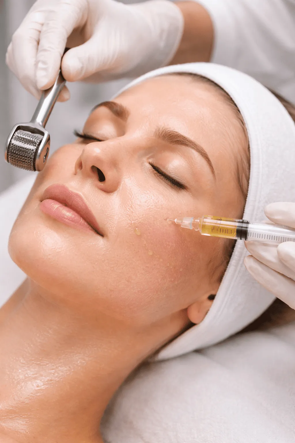 BIORIVITALIZZAZIONE DEL VISO CON DERMAROLLER E PRF: GUIDA COMPLETA AL RINGIOVANIMENTO NATURALE