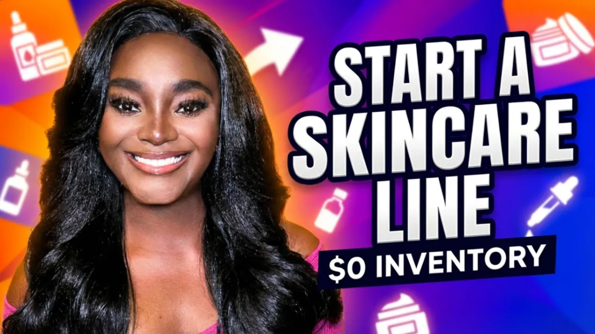 How to Start a Skincare Line in 2026 With $0 Inventory