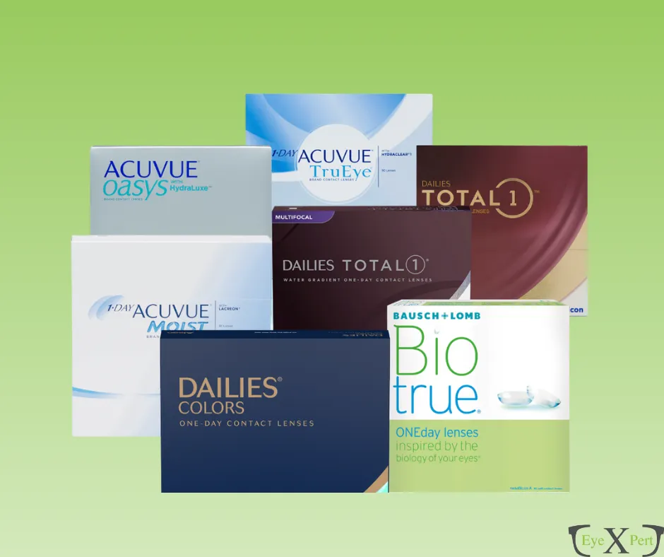 dalies contact lenses brands