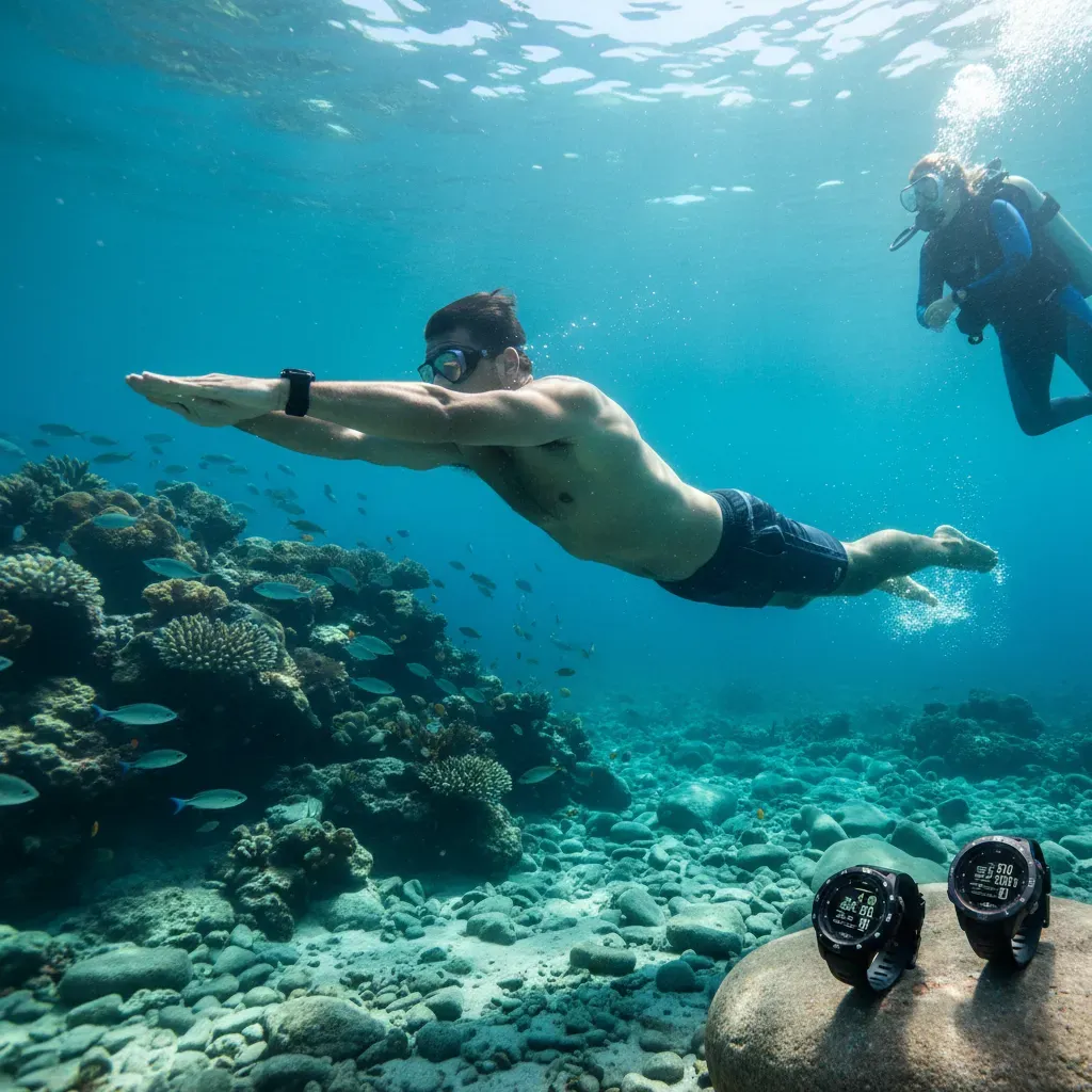 Dive into Performance with Garmin Swim & Dive Watches at Tri Tech Fitness Store