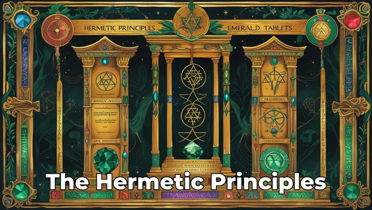 The hermetic principles and the emerald tablets
