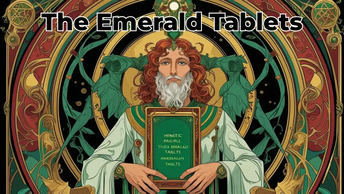 The emerald tablets and hermes tristmegistus