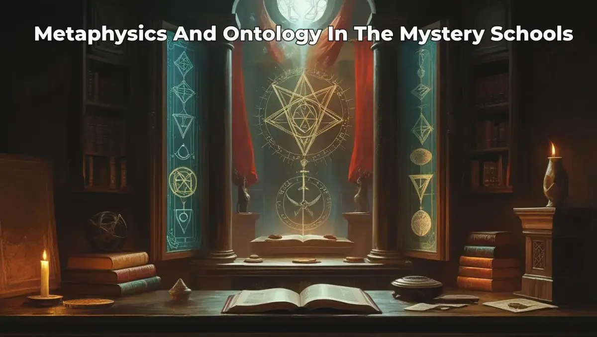 Metaphysics and ontology and the mystery schools